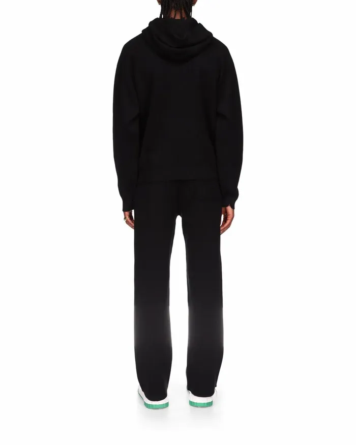 Casablanca Paris Knitwear Rib Effect Hooded Sweatshirt 8211 Men Casablanca Paris Knitwear Rib Effect Hooded Sweatshirt 8211 Men