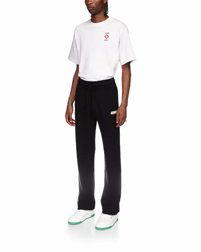 Casablanca Paris Knitwear Rib Effect Trousers 8211 Men Casablanca Paris Knitwear Rib Effect Trousers 8211 Men