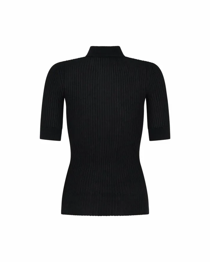 Casablanca Paris Knitwear Rib High Neck Top 8211 Women