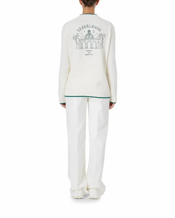 Casablanca Paris Knitwear School Of Beautiful Cardigan 8211 Women Casablanca Paris Knitwear School Of Beautiful Cardigan 8211 Women