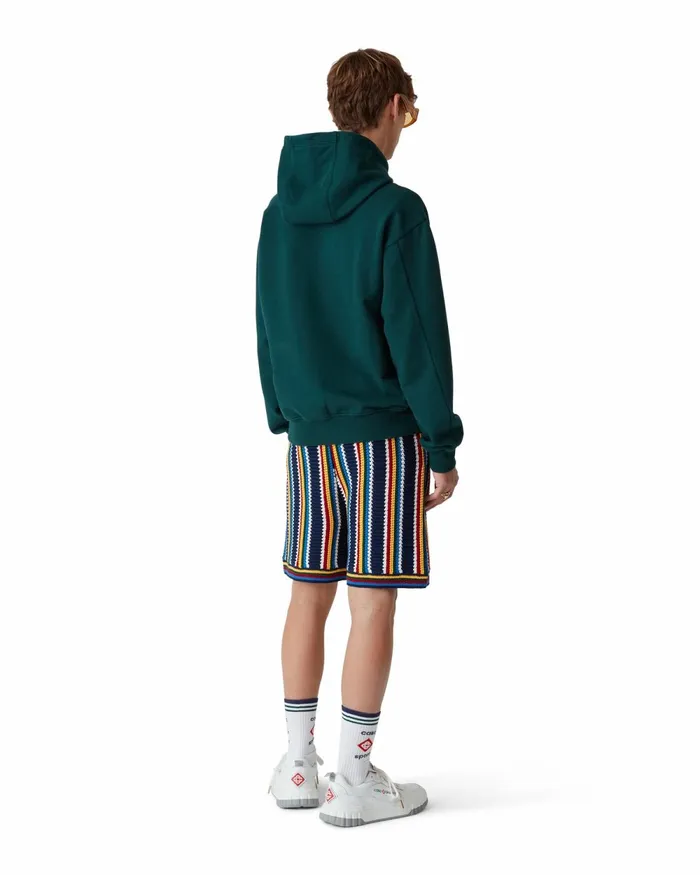 Casablanca Paris Knitwear Stripe Crochet Shorts 8211 Men