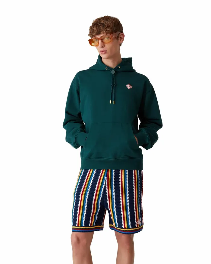 Casablanca Paris Knitwear Stripe Crochet Shorts 8211 Men