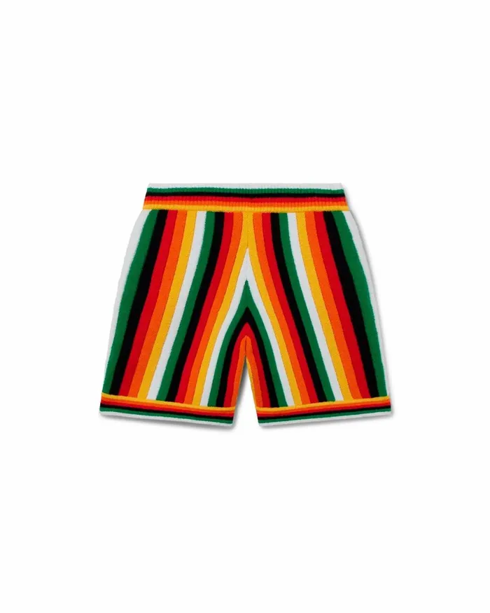 Casablanca Paris Knitwear Striped Towelling Shorts 8211 Men Casablanca Paris Knitwear Striped Towelling Shorts 8211 Men