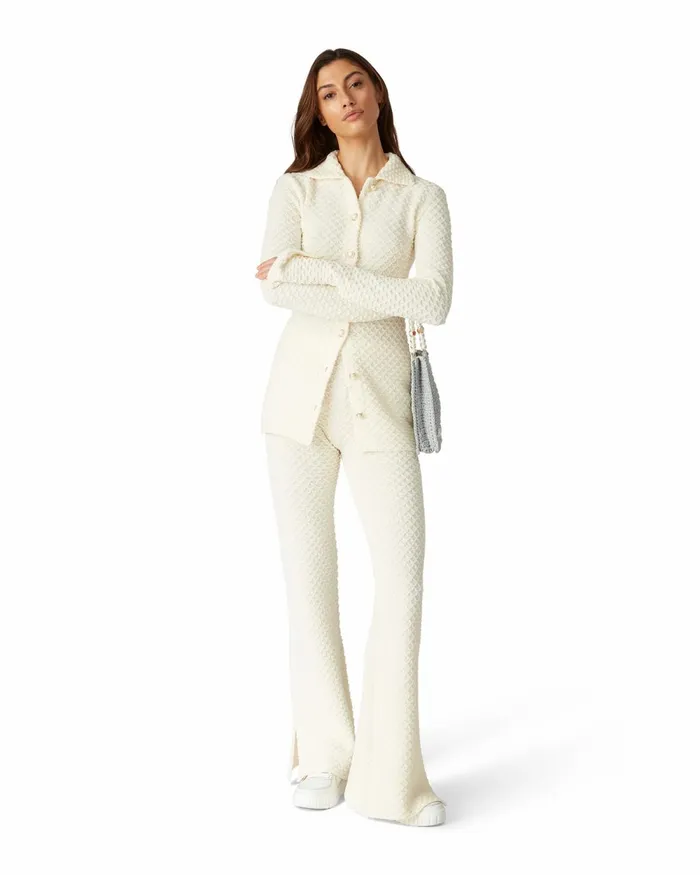Casablanca Paris Knitwear Textured Knitted Trousers 8211 Women Casablanca Paris Knitwear Textured Knitted Trousers 8211 Women