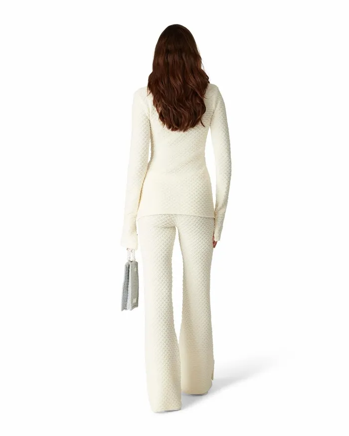 Casablanca Paris Knitwear Textured Knitted Trousers 8211 Women Casablanca Paris Knitwear Textured Knitted Trousers 8211 Women