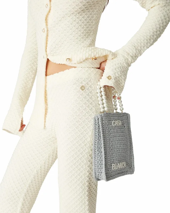 Casablanca Paris Knitwear Textured Knitted Trousers 8211 Women Casablanca Paris Knitwear Textured Knitted Trousers 8211 Women