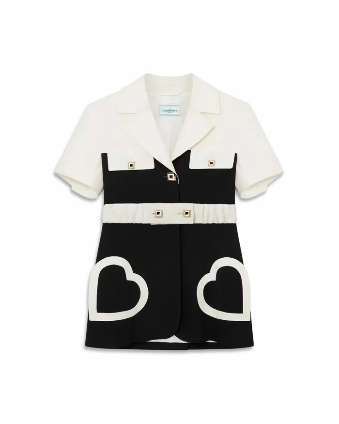 Casablanca Paris Outerwear Amirallie Heart Jacket 8211 Women