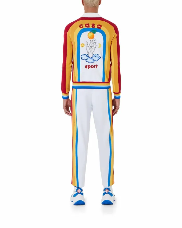 Casablanca Paris Outerwear Arch Tracksuit Jacket 8211 Men Casablanca Paris Outerwear Arch Tracksuit Jacket 8211 Men