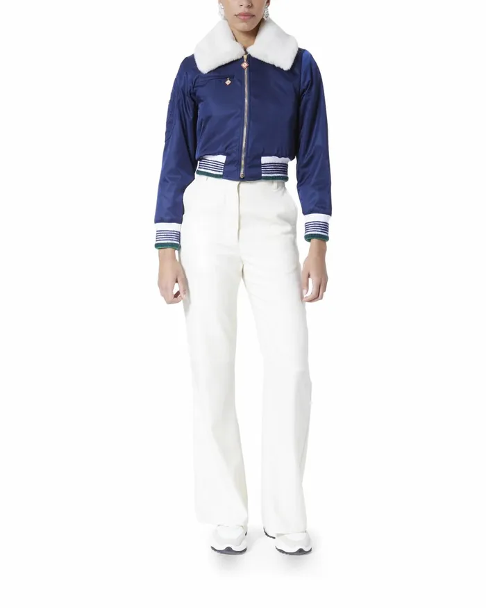 Casablanca Paris Outerwear Bomber Jacket 8211 Women Casablanca Paris Outerwear Bomber Jacket 8211 Women