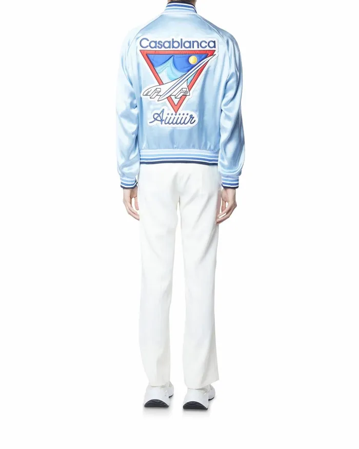 Casablanca Paris Outerwear Casablanca Aiiiiir Souvenir Jacket 8211 Men Casablanca Paris Outerwear Casablanca Aiiiiir Souvenir Jacket 8211 Men