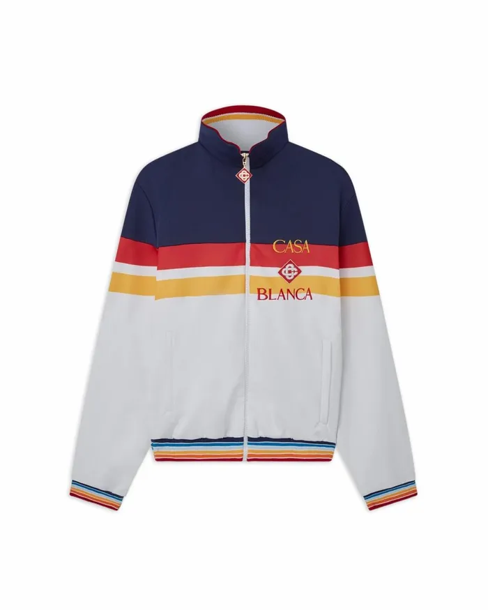 Casablanca Paris Outerwear Colour Block Track Top 8211 Men
