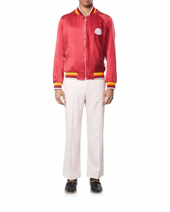 Casablanca Paris Outerwear Embleme De Cygne Souvenir Jacket 8211 Men