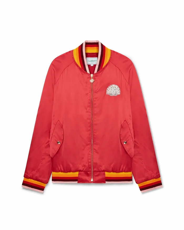 Casablanca Paris Outerwear Embleme De Cygne Souvenir Jacket 8211 Men