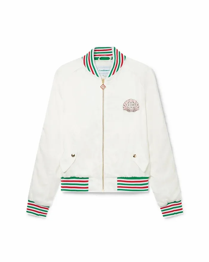 Casablanca Paris Outerwear Embleme De Cygne Souvenir Jacket 8211 Women Casablanca Paris Outerwear Embleme De Cygne Souvenir Jacket 8211 Women
