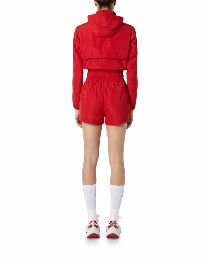 Casablanca Paris Outerwear Hooded Track Jacket 8211 Women Casablanca Paris Outerwear Hooded Track Jacket 8211 Women