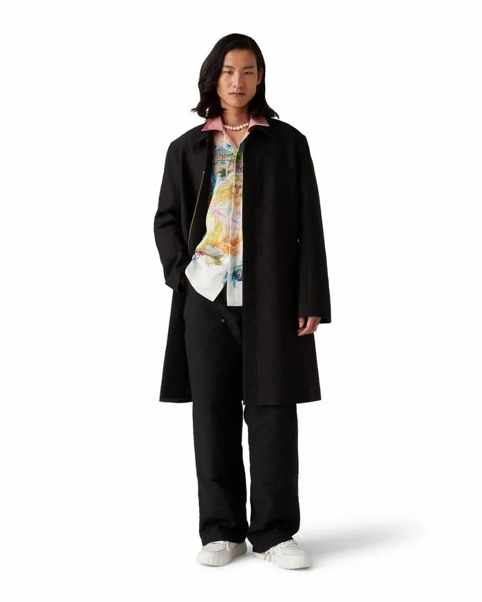 Casablanca Paris Outerwear Jacquard Car Coat 8211 Men