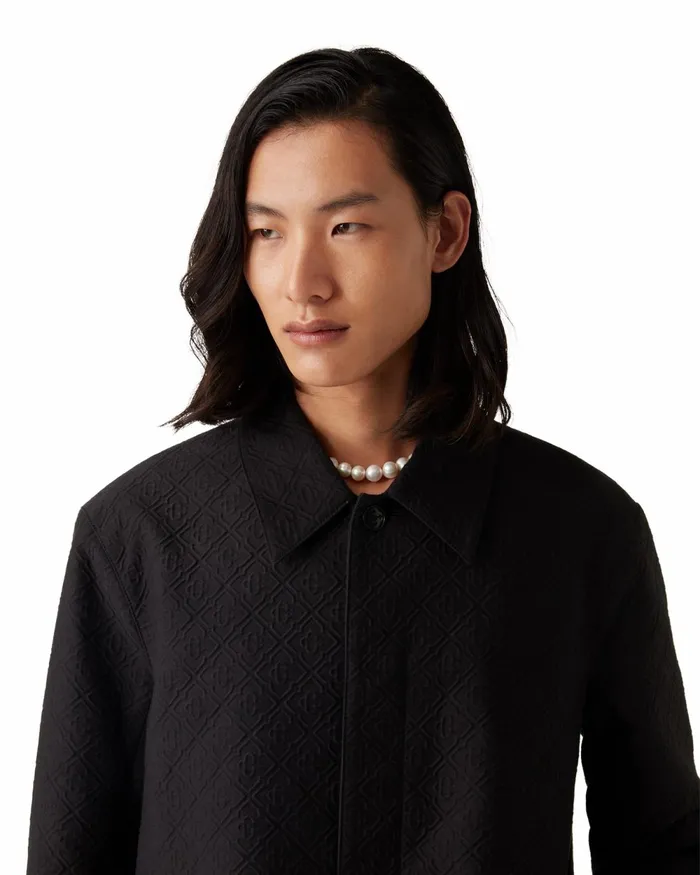 Casablanca Paris Outerwear Jacquard Car Coat 8211 Men