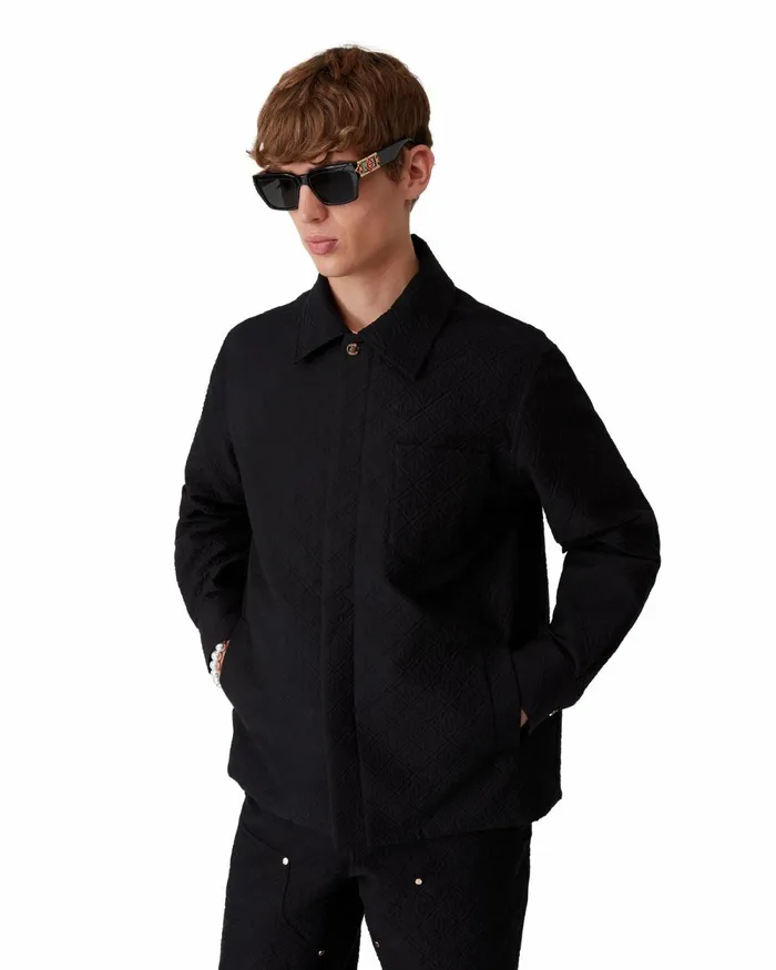 Casablanca Paris Outerwear Jacquard Shacket 8211 Men