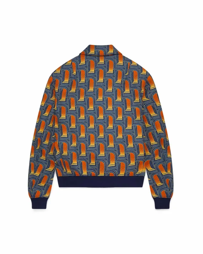 Casablanca Paris Outerwear L039Arche De Nuit Jacquard Bomber Jacket 8211 Men Casablanca Paris Outerwear L039Arche De Nuit Jacquard Bomber Jacket 8211 Men