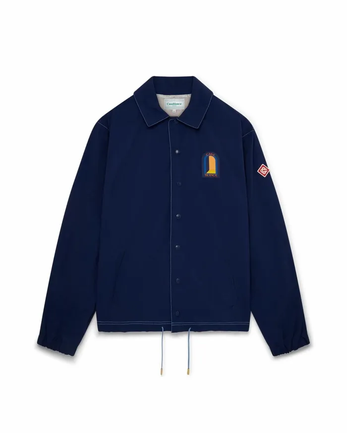 Casablanca Paris Outerwear L039Arche De Nuit Patch Coach Jacket 8211 Men