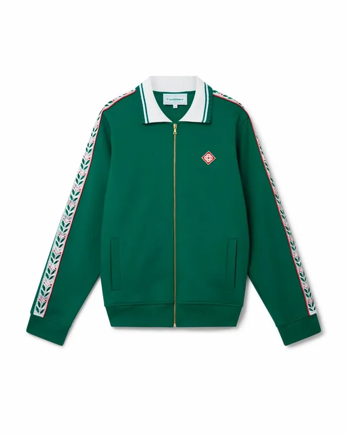 Casablanca Paris Outerwear Laurel Zip Up Jacket 8211 Men