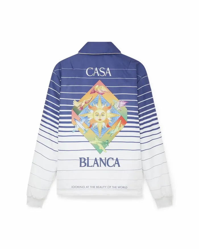 Casablanca Paris Outerwear Les Elements Coach Jacket 8211 Men