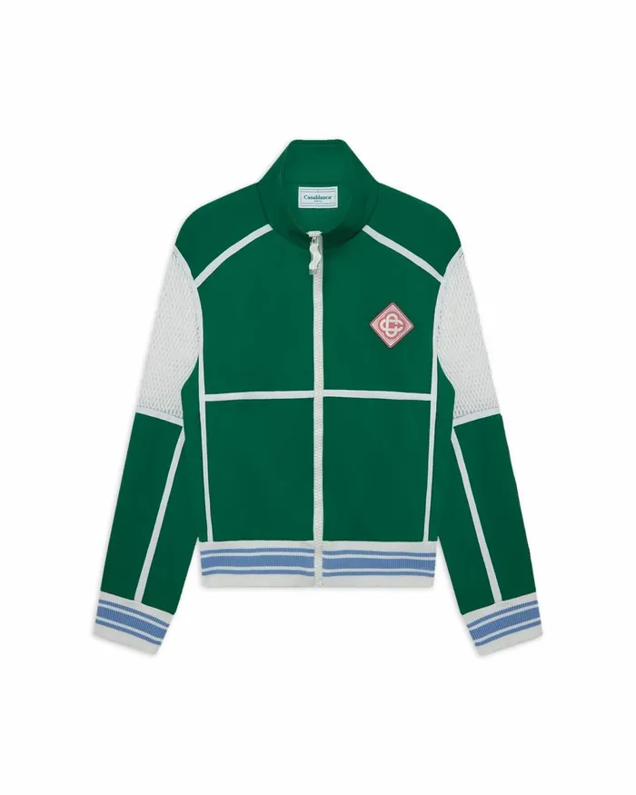 Casablanca Paris Outerwear Mesh Track Top 8211 Men