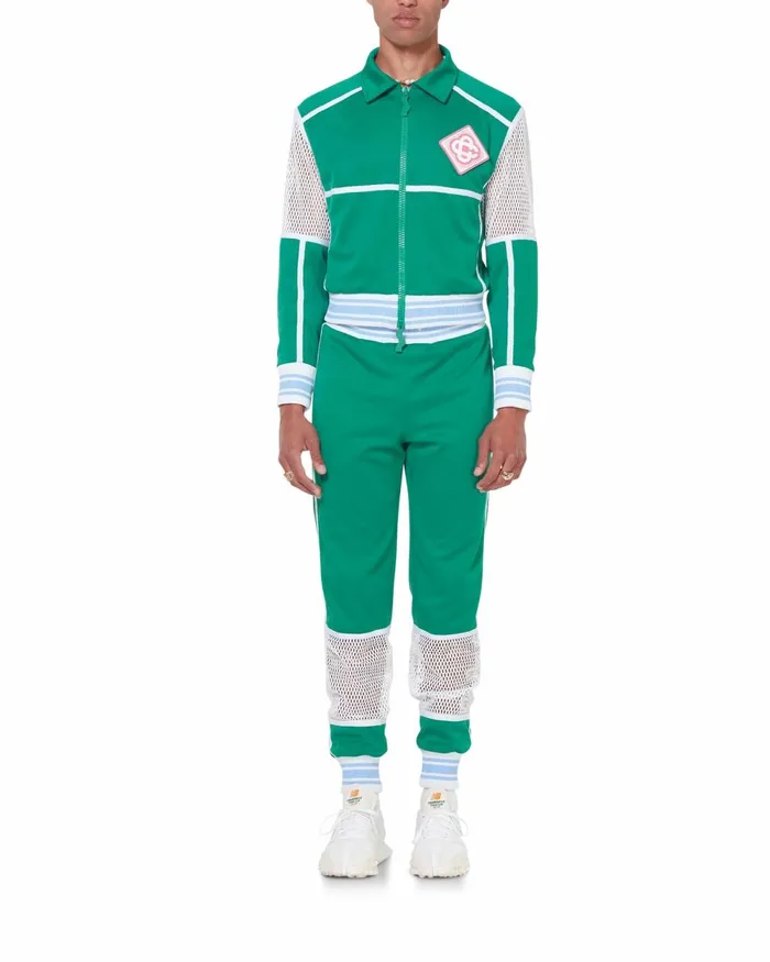 Casablanca Paris Outerwear Mesh Track Top 8211 Men Casablanca Paris Outerwear Mesh Track Top 8211 Men
