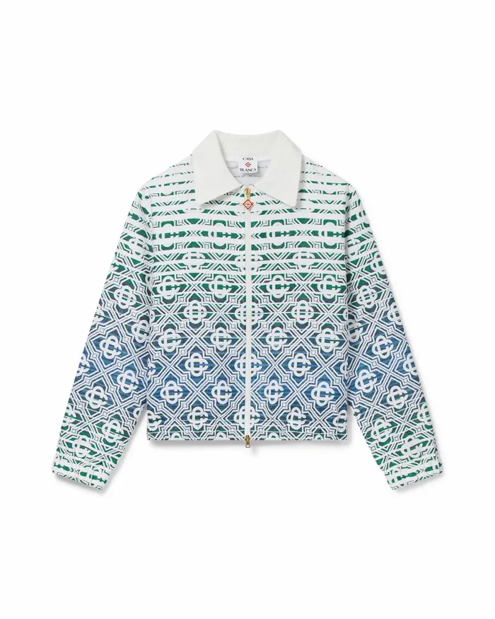 Casablanca Paris Outerwear Monogram Gradient Towelling Jacket 8211 Men