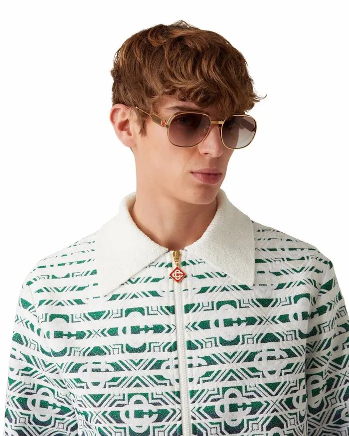 Casablanca Paris Outerwear Monogram Gradient Towelling Jacket 8211 Men