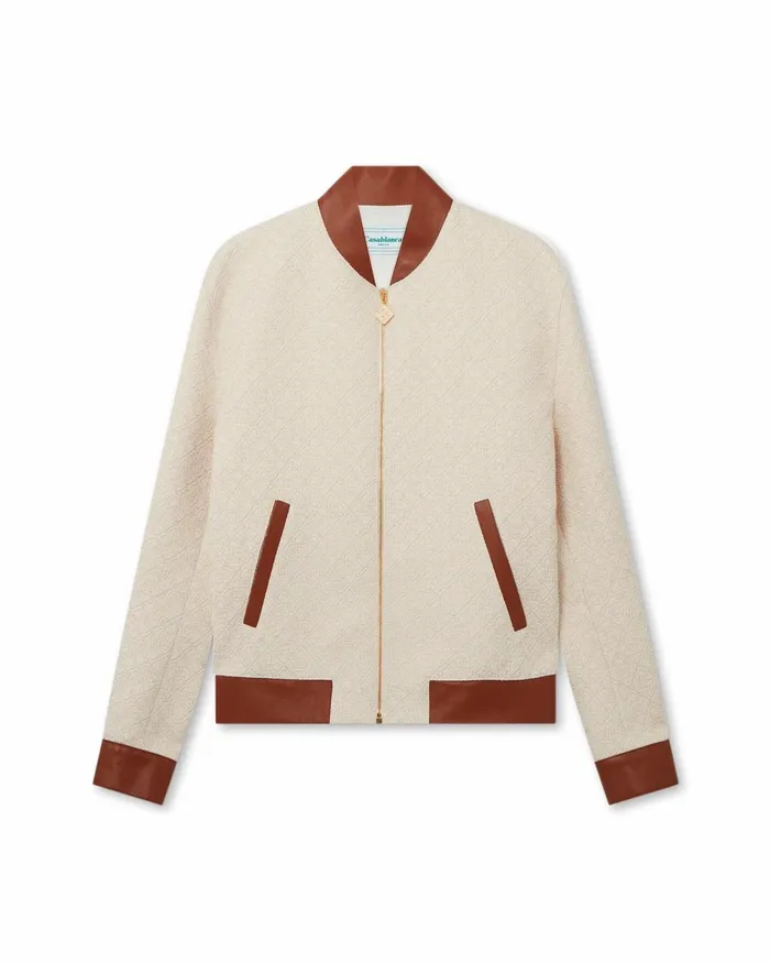 Casablanca Paris Outerwear Monogram Jacquard Souvenir Jacket 8211 Men