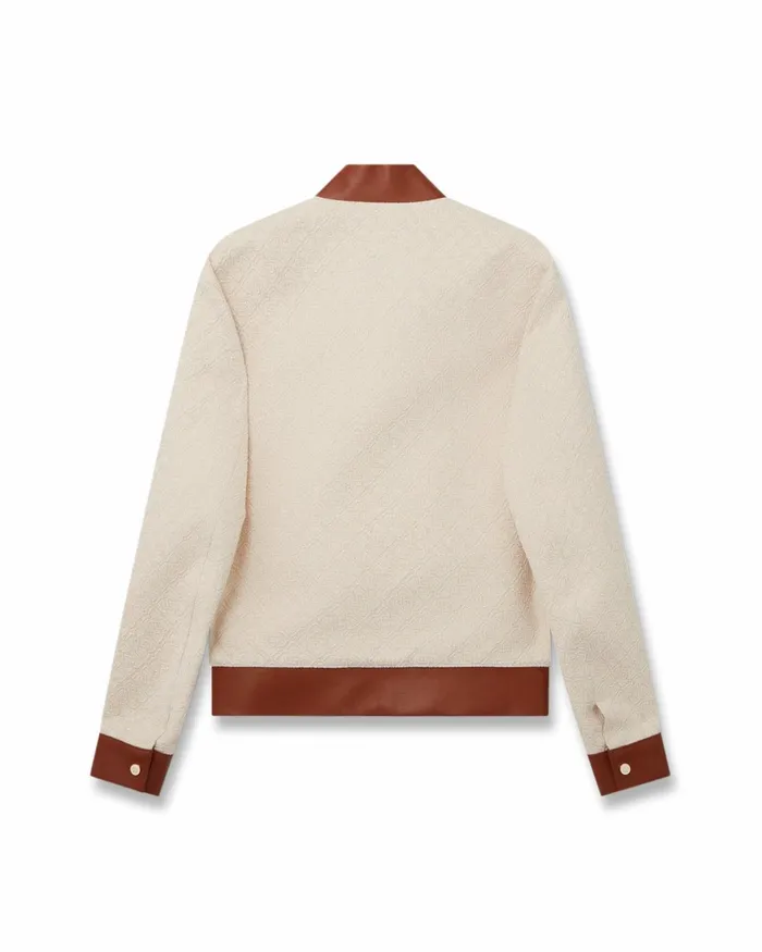 Casablanca Paris Outerwear Monogram Jacquard Souvenir Jacket 8211 Men Casablanca Paris Outerwear Monogram Jacquard Souvenir Jacket 8211 Men