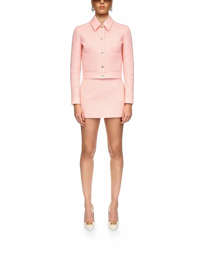Casablanca Paris Outerwear Monogram Quilted Jacket 8211 Women