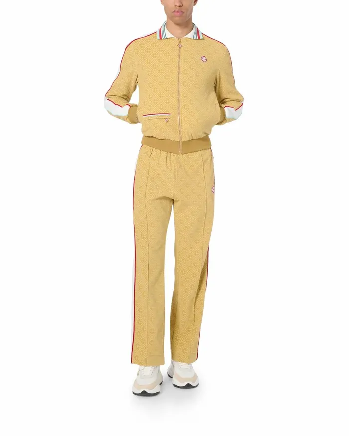 Casablanca Paris Outerwear Monogram Velour Shacket 8211 Men Casablanca Paris Outerwear Monogram Velour Shacket 8211 Men