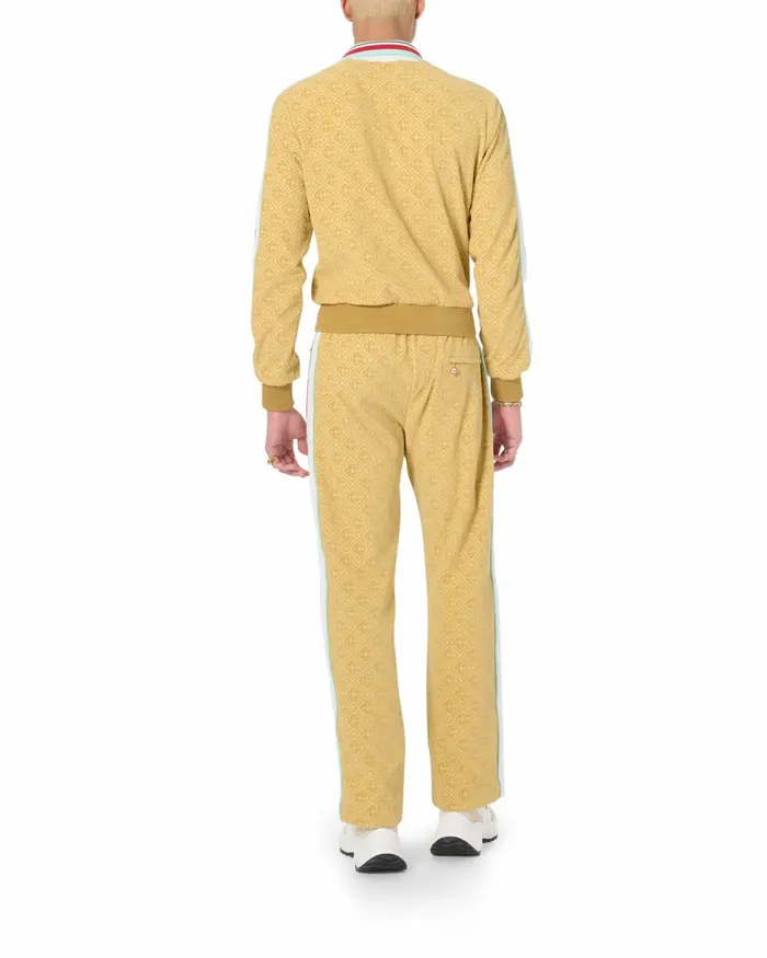 Casablanca Paris Outerwear Monogram Velour Shacket 8211 Men Casablanca Paris Outerwear Monogram Velour Shacket 8211 Men