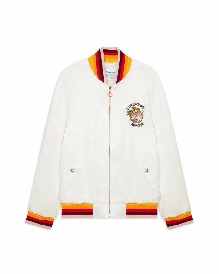 Casablanca Paris Outerwear Orbite Autour De L039Orange Souvenir Jacket 8211 Men