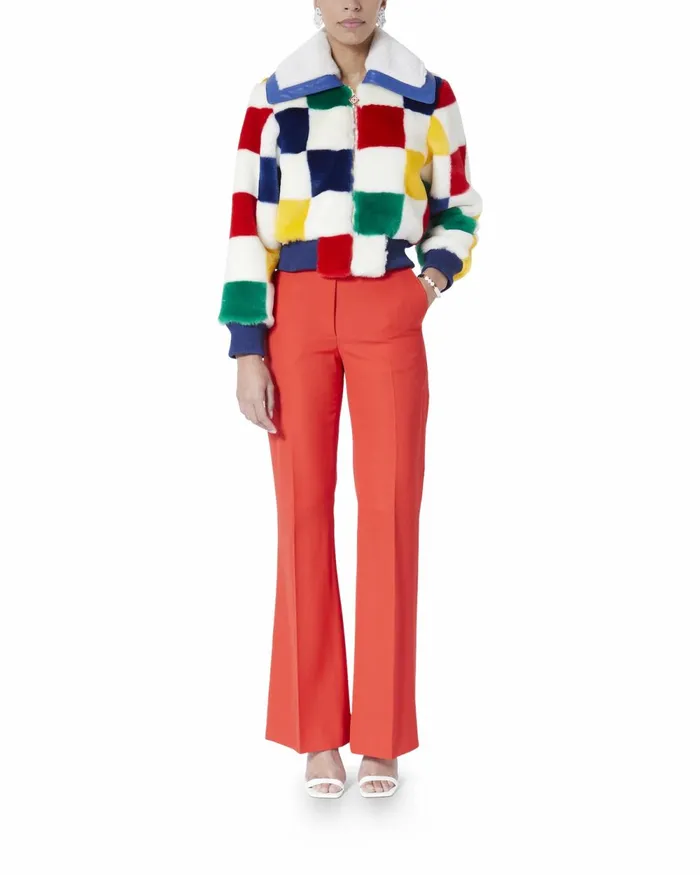 Casablanca Paris Outerwear Primary Check Jacket 8211 Women Casablanca Paris Outerwear Primary Check Jacket 8211 Women