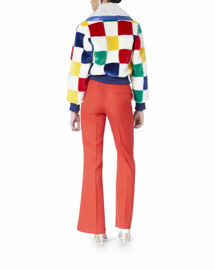 Casablanca Paris Outerwear Primary Check Jacket 8211 Women Casablanca Paris Outerwear Primary Check Jacket 8211 Women