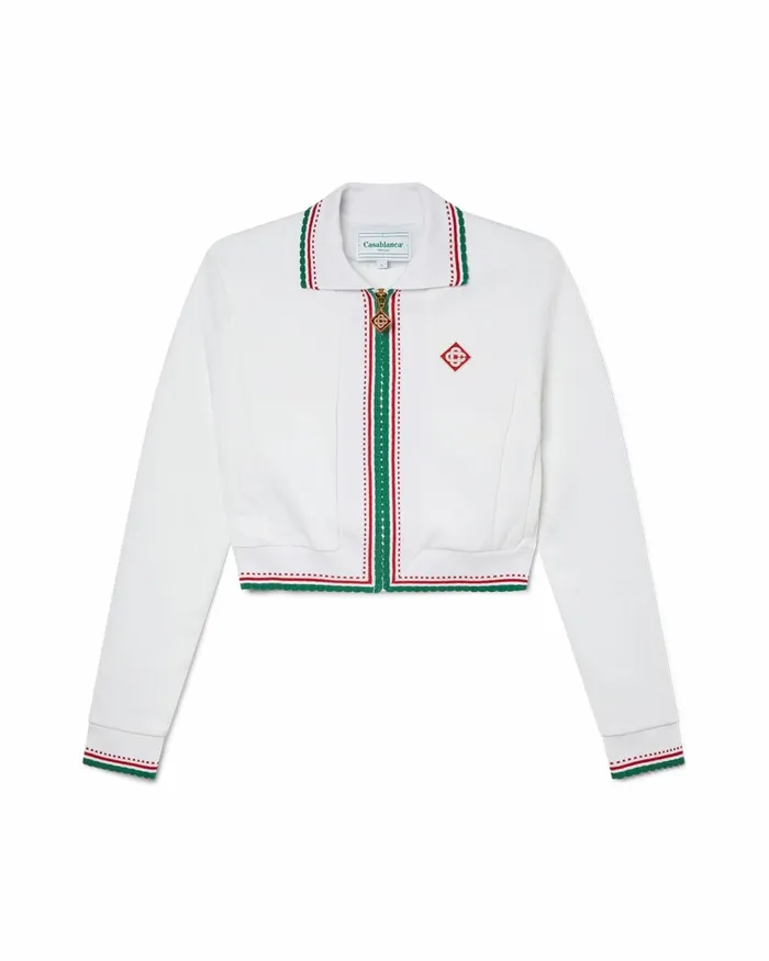 Casablanca Paris Outerwear Scallop Edge Track Top 8211 Women