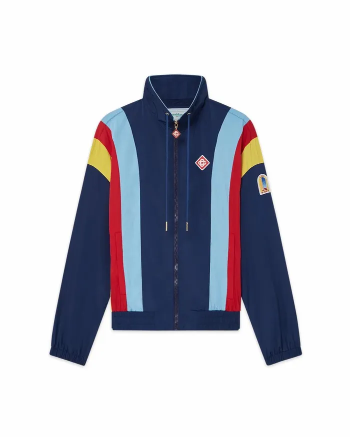 Casablanca Paris Outerwear Side Panel Shell Suit Track Jacket 8211 Men