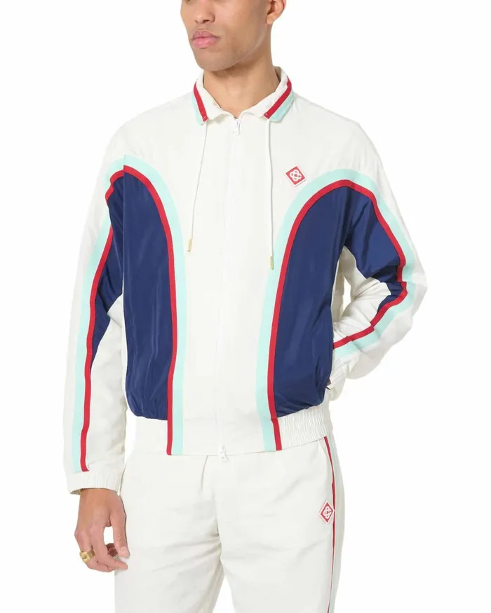 Casablanca Paris Outerwear Side Panelled Track Jacket 8211 Men Casablanca Paris Outerwear Side Panelled Track Jacket 8211 Men