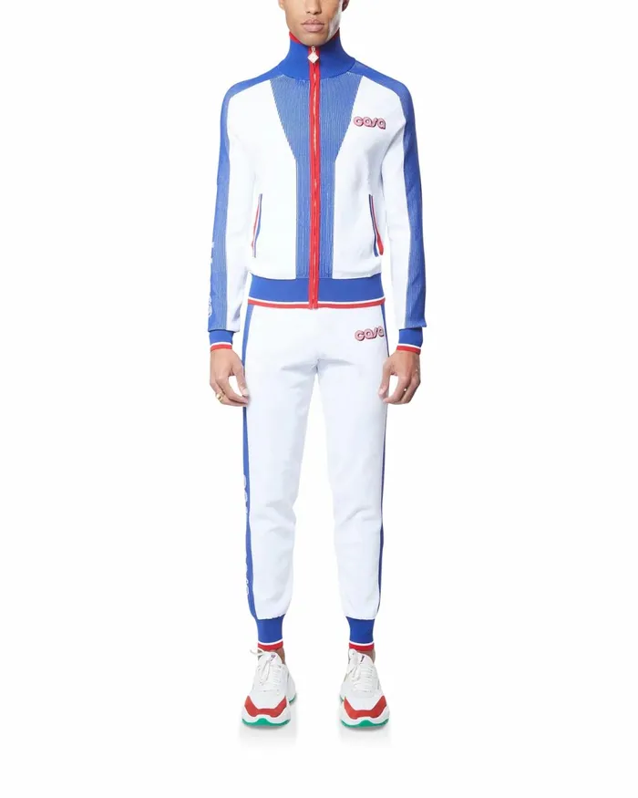 Casablanca Paris Outerwear Technical Knit Tracksuit Top 8211 Men
