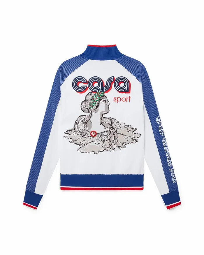 Casablanca Paris Outerwear Technical Knit Tracksuit Top 8211 Men