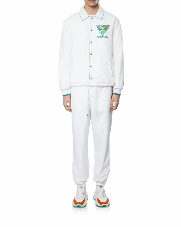 Casablanca Paris Outerwear Tennis Club Icon Coach Jacket 8211 Men