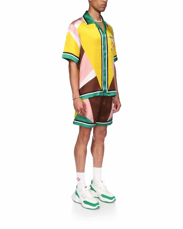 Casablanca Paris Shirts Casa Sport Silk Shirt 8211 MenWomen Casablanca Paris Shirts Casa Sport Silk Shirt 8211 MenWomen