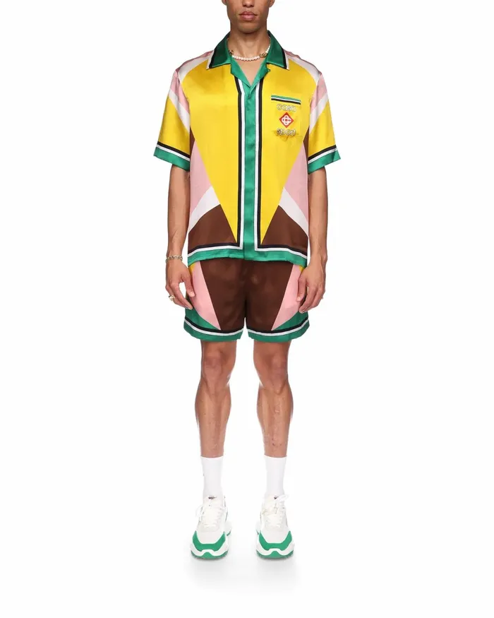 Casablanca Paris Shirts Casa Sport Silk Shirt 8211 MenWomen Casablanca Paris Shirts Casa Sport Silk Shirt 8211 MenWomen