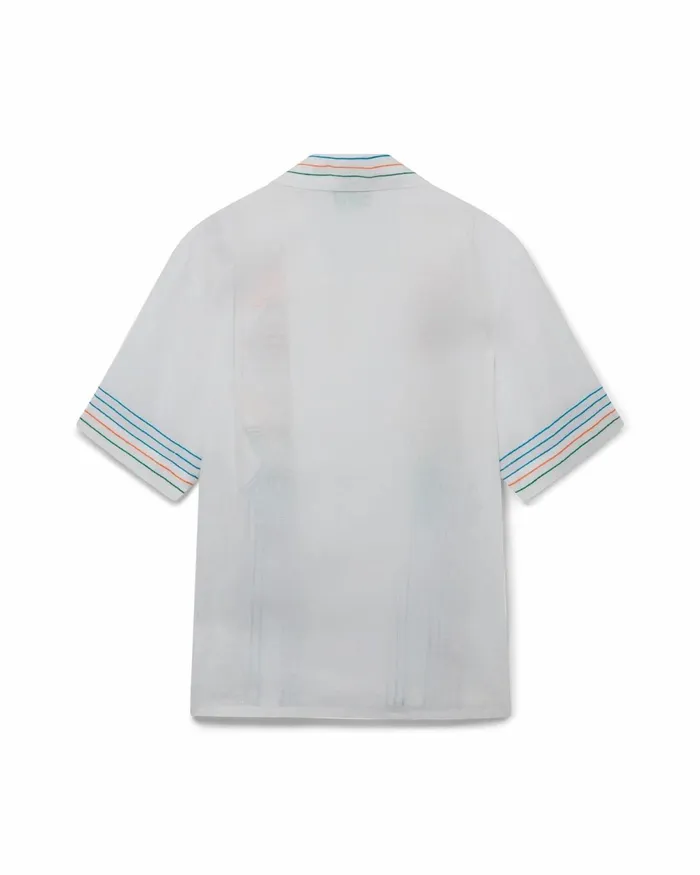 Casablanca Paris Shirts Le Fil De La Musique Linen Shirt 8211 MenWomen Casablanca Paris Shirts Le Fil De La Musique Linen Shirt 8211 MenWomen