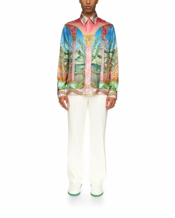 Casablanca Paris Shirts Le Jardin Ideal Shirt 8211 MenWomen Casablanca Paris Shirts Le Jardin Ideal Shirt 8211 MenWomen