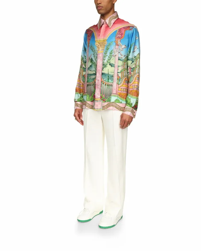 Casablanca Paris Shirts Le Jardin Ideal Shirt 8211 MenWomen Casablanca Paris Shirts Le Jardin Ideal Shirt 8211 MenWomen
