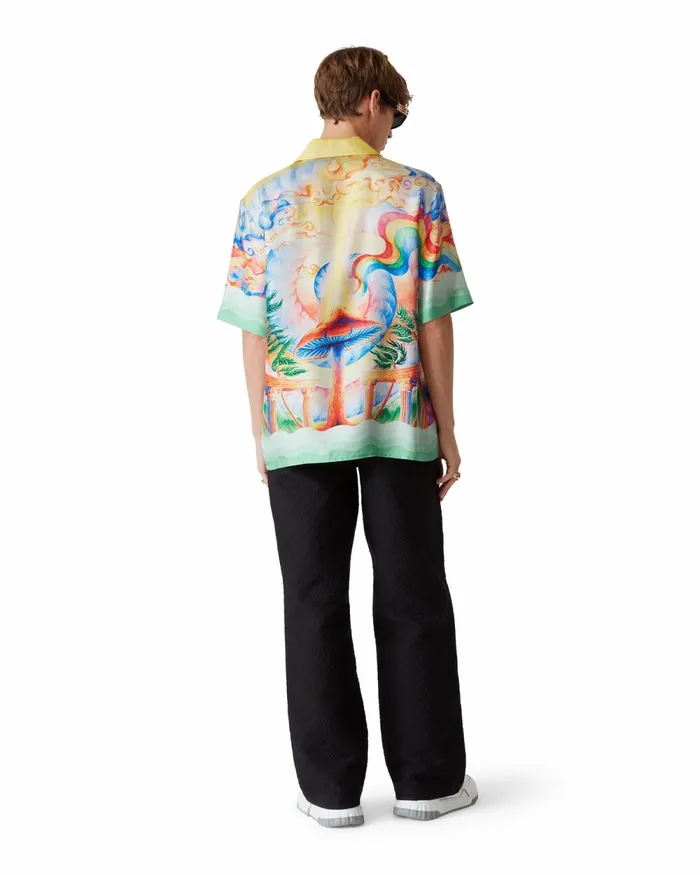 Casablanca Paris Shirts Nature039s Teacher Silk Shirt 8211 WomenMen Casablanca Paris Shirts Nature039s Teacher Silk Shirt 8211 WomenMen